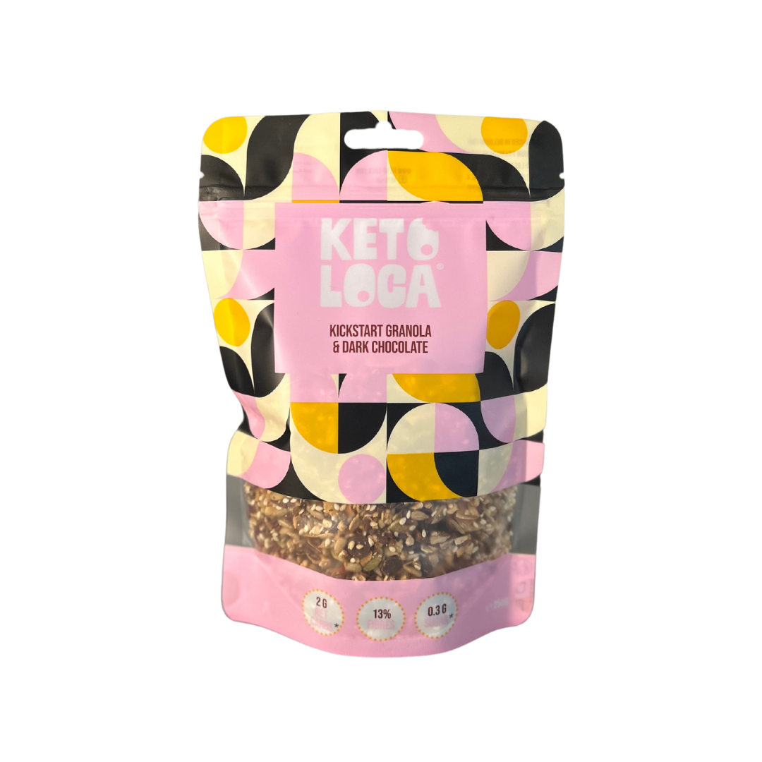 Kickstart Granola et gouttes de chocolat noir 250 g